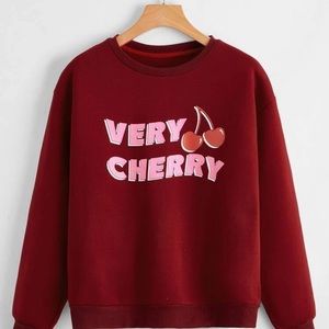 Cherry sweatshirt 🍒